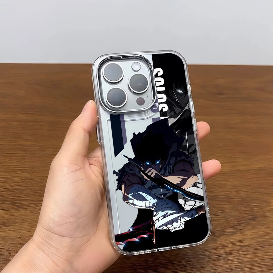 Coque iPhone Solo Leveling Sung Jin-Woo Dagues