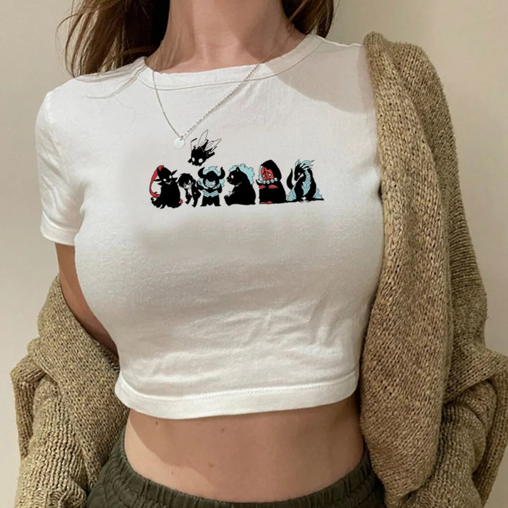 Crop Top Solo Leveling Chibi
