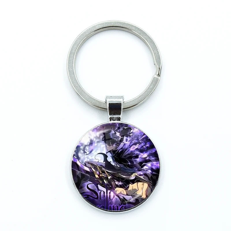Porte-clés Solo Leveling Rond