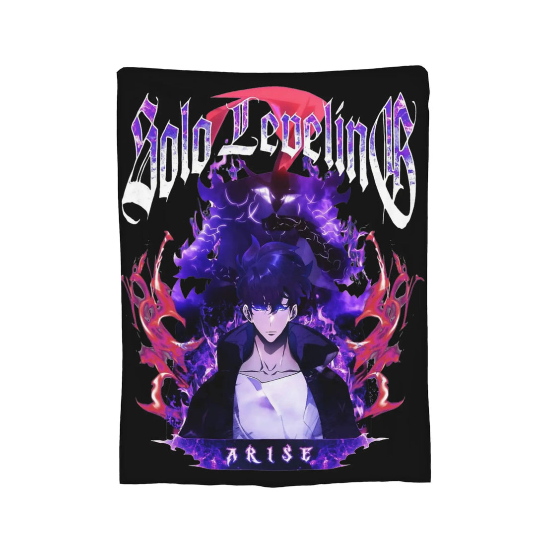 Plaid Solo Leveling Sung Jin-Woo Et Igris