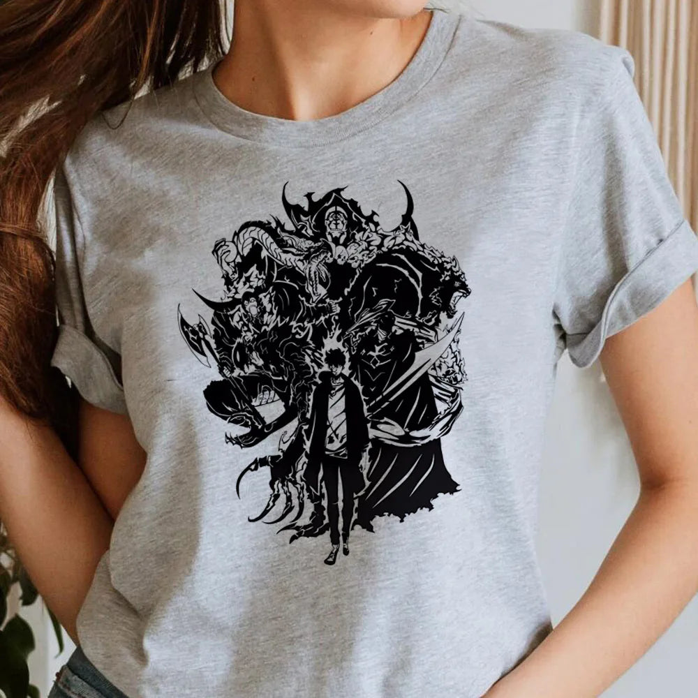 T-shirt Femme Solo Leveling Dark