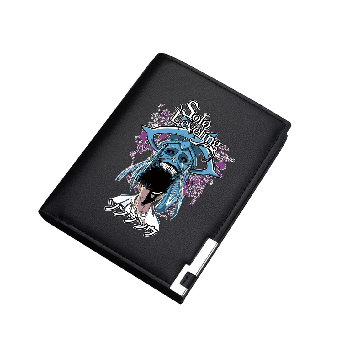 Portefeuille Solo Leveling Noir Et Blanc