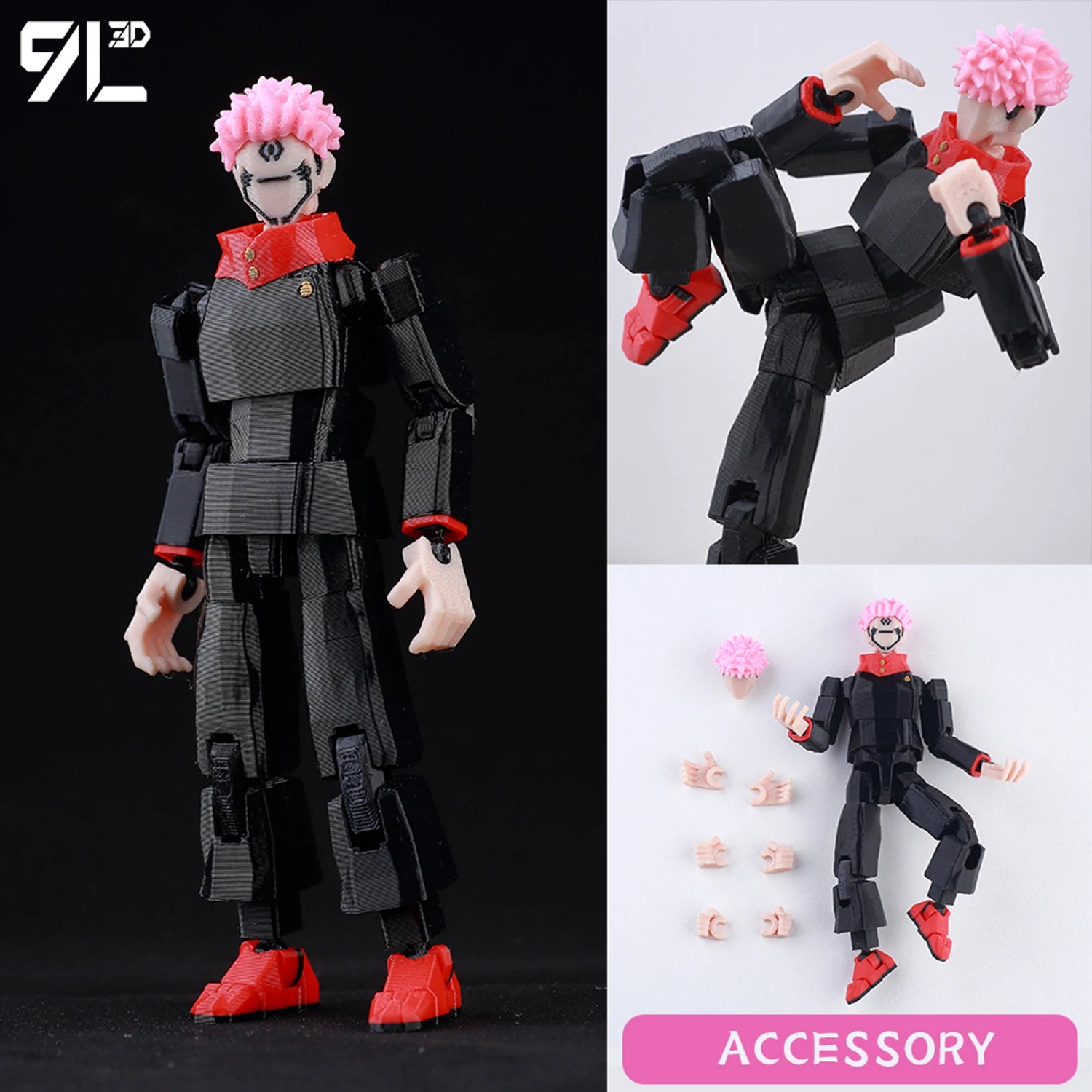 Figurine Solo Leveling Sung Jin-Woo 3D
