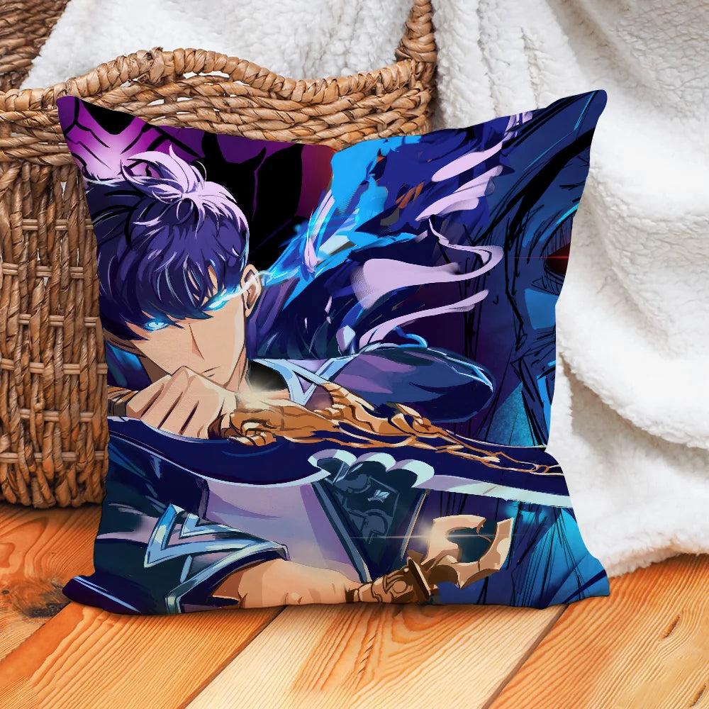 Housse De Coussin Solo Leveling  Colorée