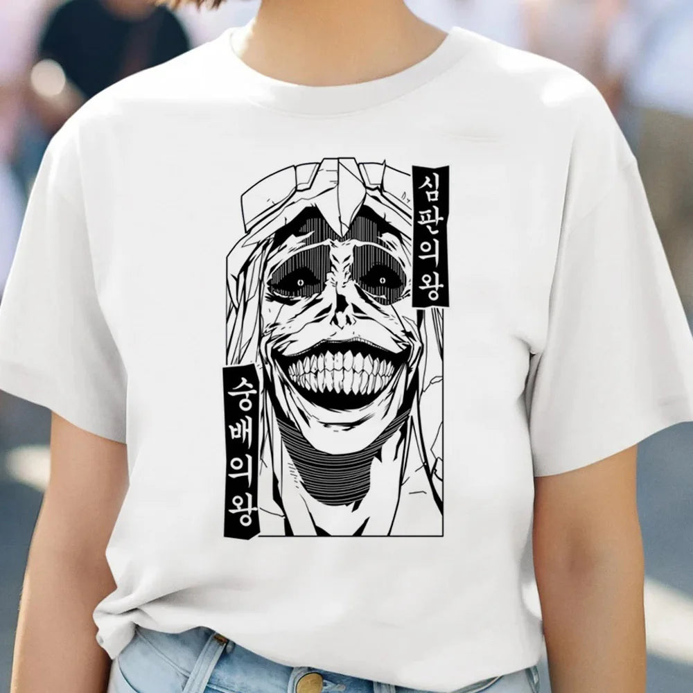 T-shirt Femme Solo Leveling Blanc