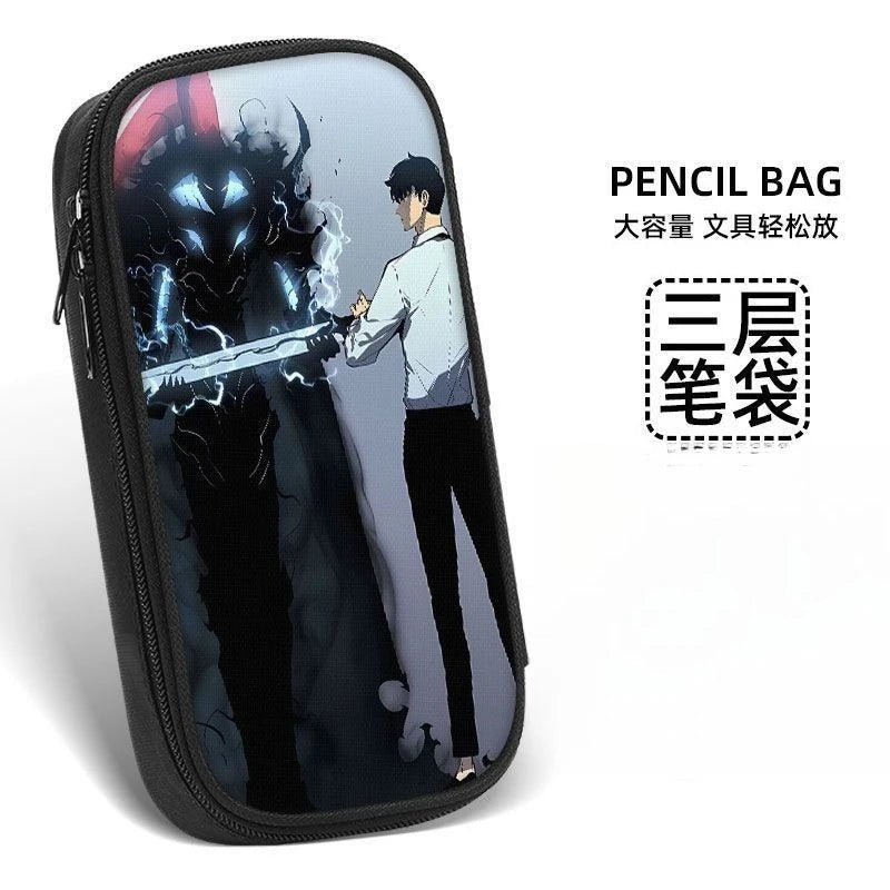 Trousse Solo Leveling Sung Jin Woo Et Igris Ombre