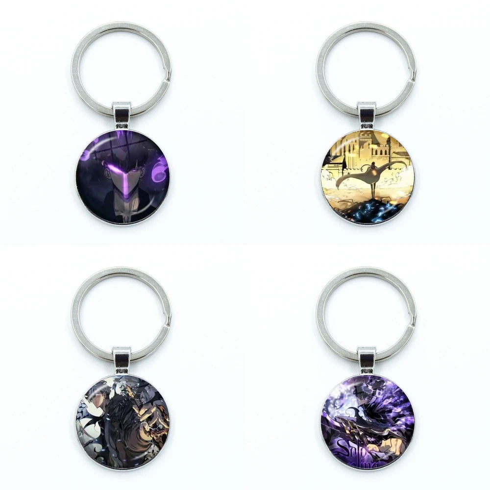 Porte-clés Solo Leveling Rond