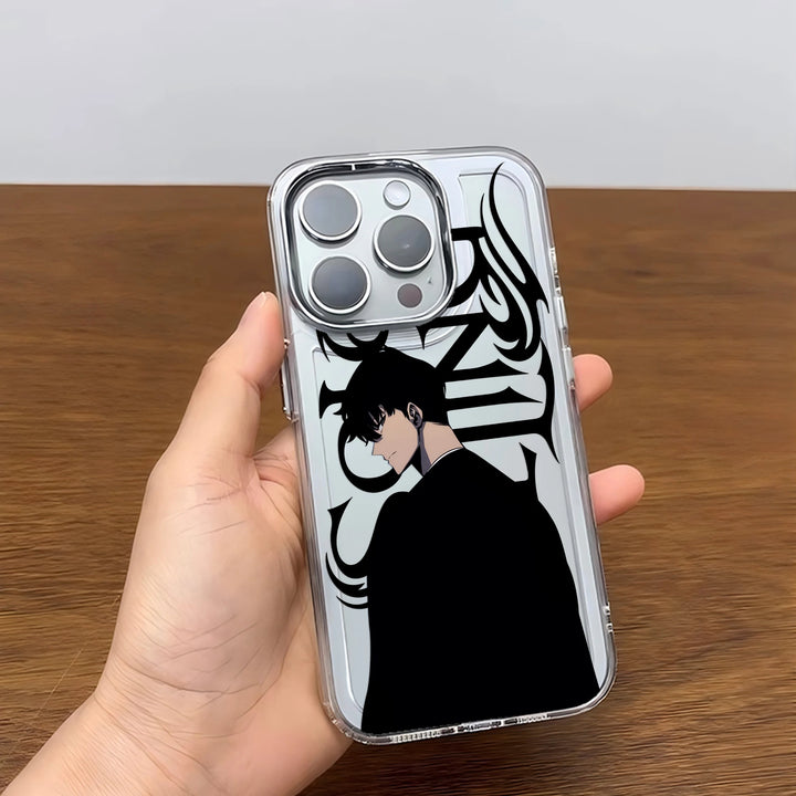 Coque iPhone Solo Leveling Sung Jin-Woo Profil