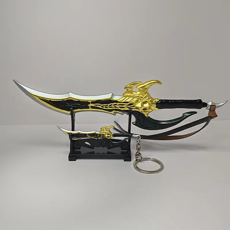 Réplique dague or 22 cm