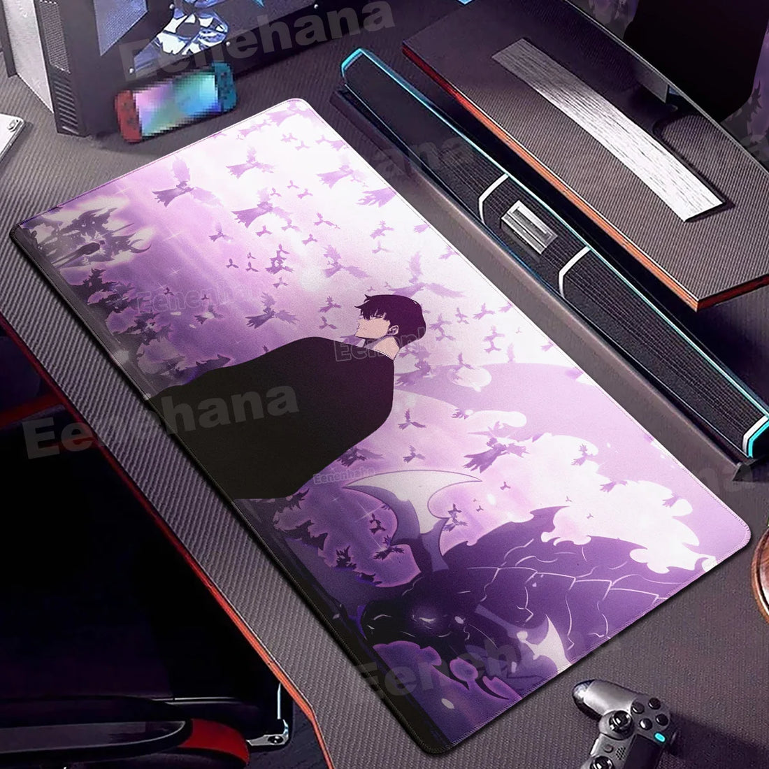 Tapis de Souris Solo Leveling Mauve