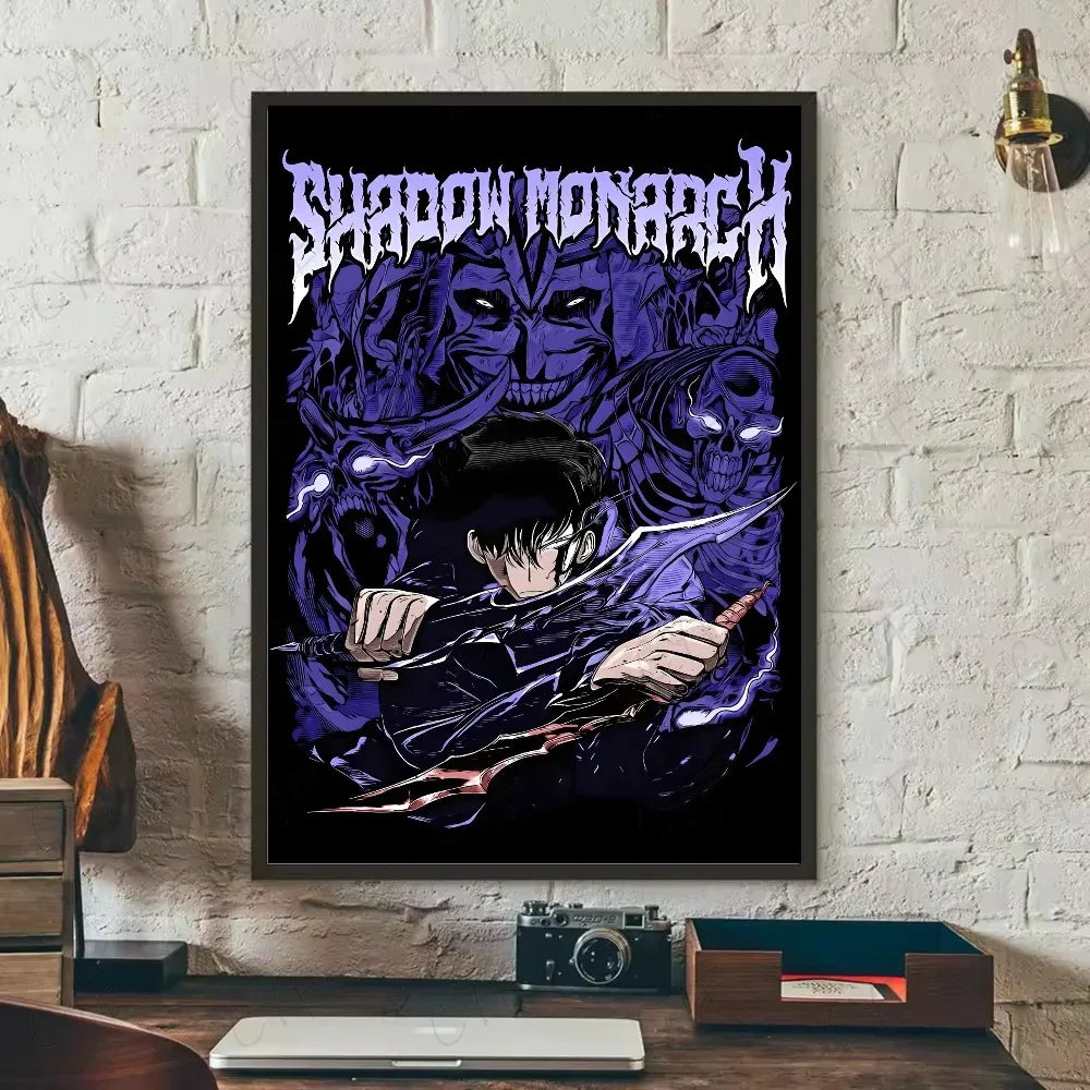 Poster Solo Leveling Shadow Monarch