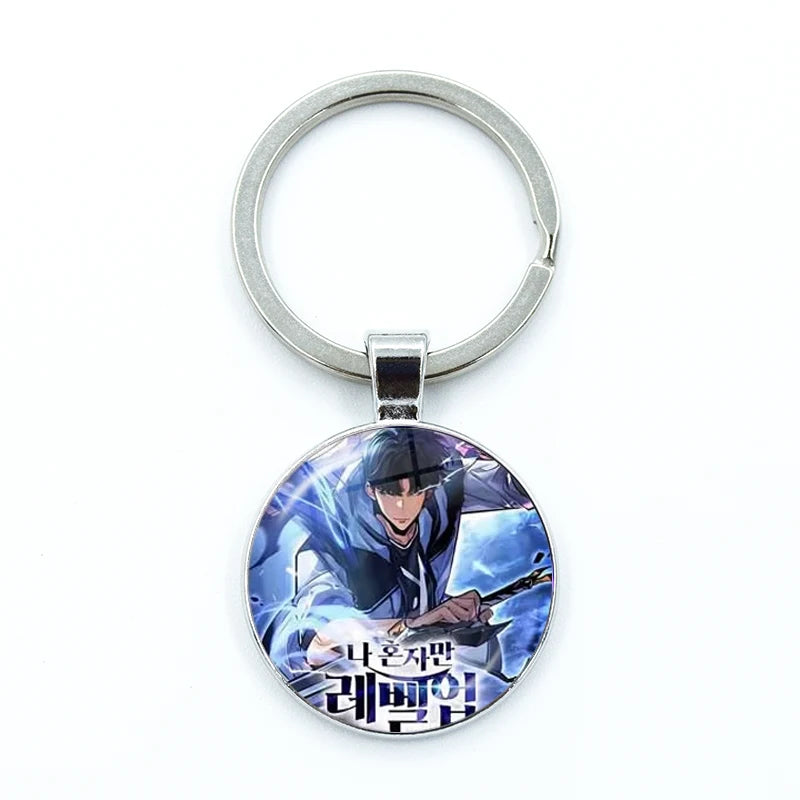 Porte-clés Solo Leveling Rond