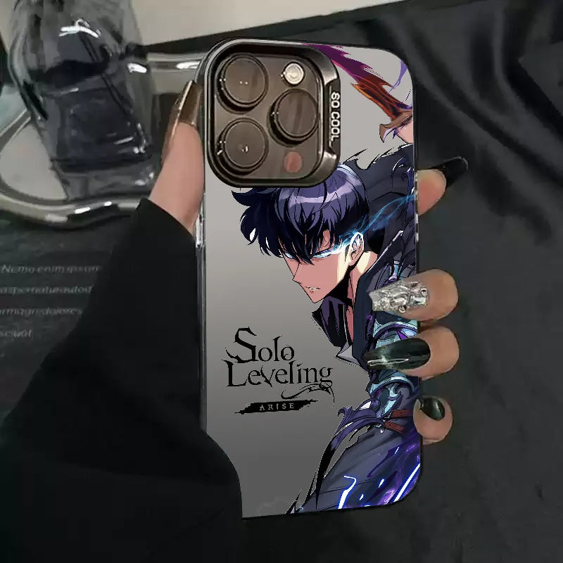 Coque iPhone Solo Leveling Grise