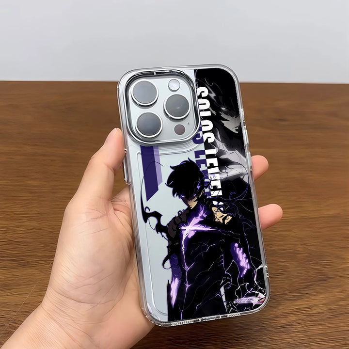 Coque iPhone Solo Leveling Transparente Transformation