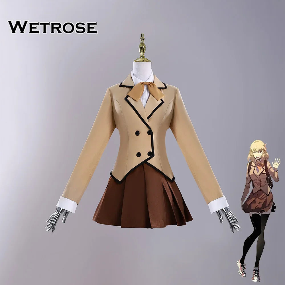 Costume Dolo Leveling Cha Hae In écolière
