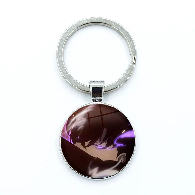 Porte-clés Solo Leveling Rond