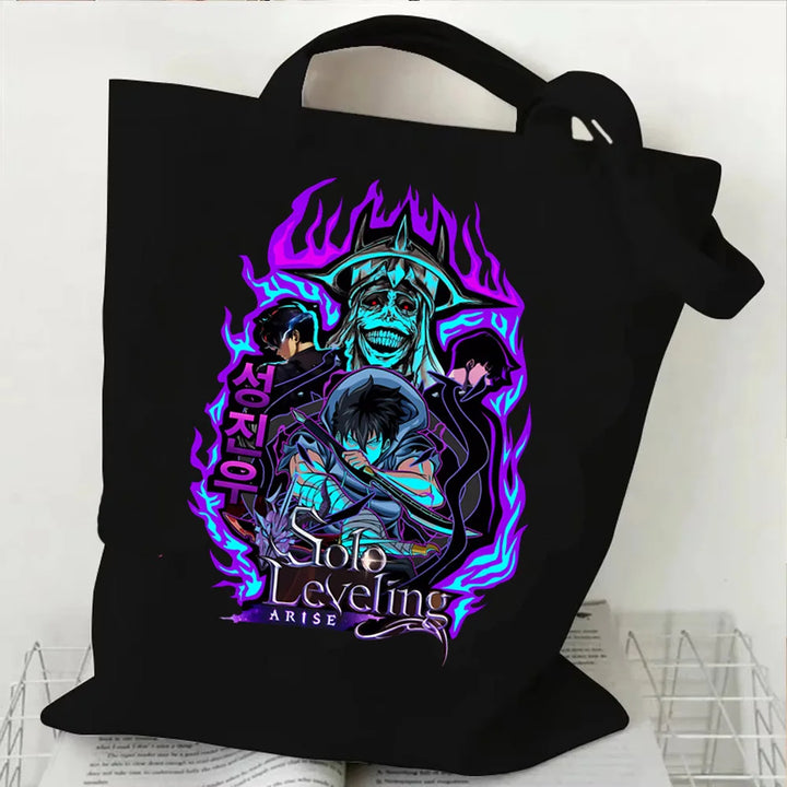 Tote Bag Solo Leveling Néon