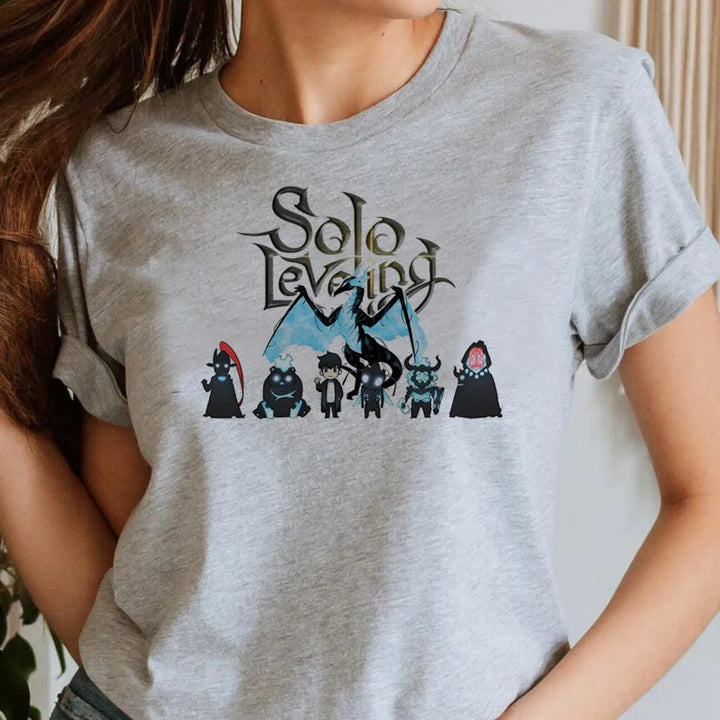 T-shirt Femme Solo Leveling Ombres