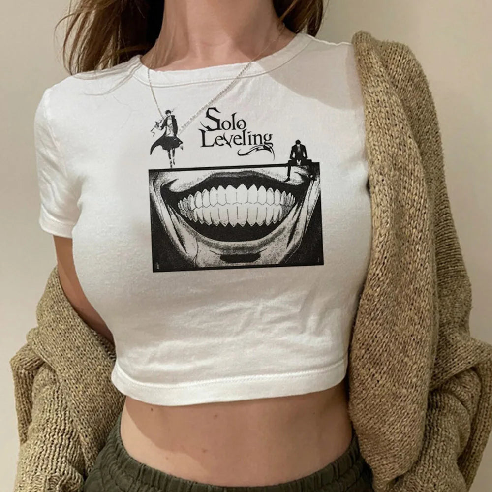 Crop Top Solo Leveling Sourire