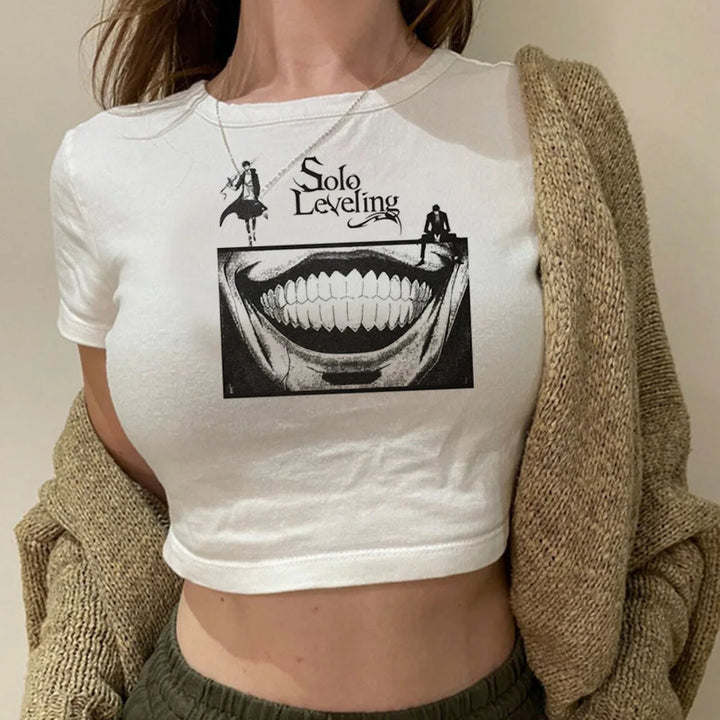 Crop Top Solo Leveling Sourire
