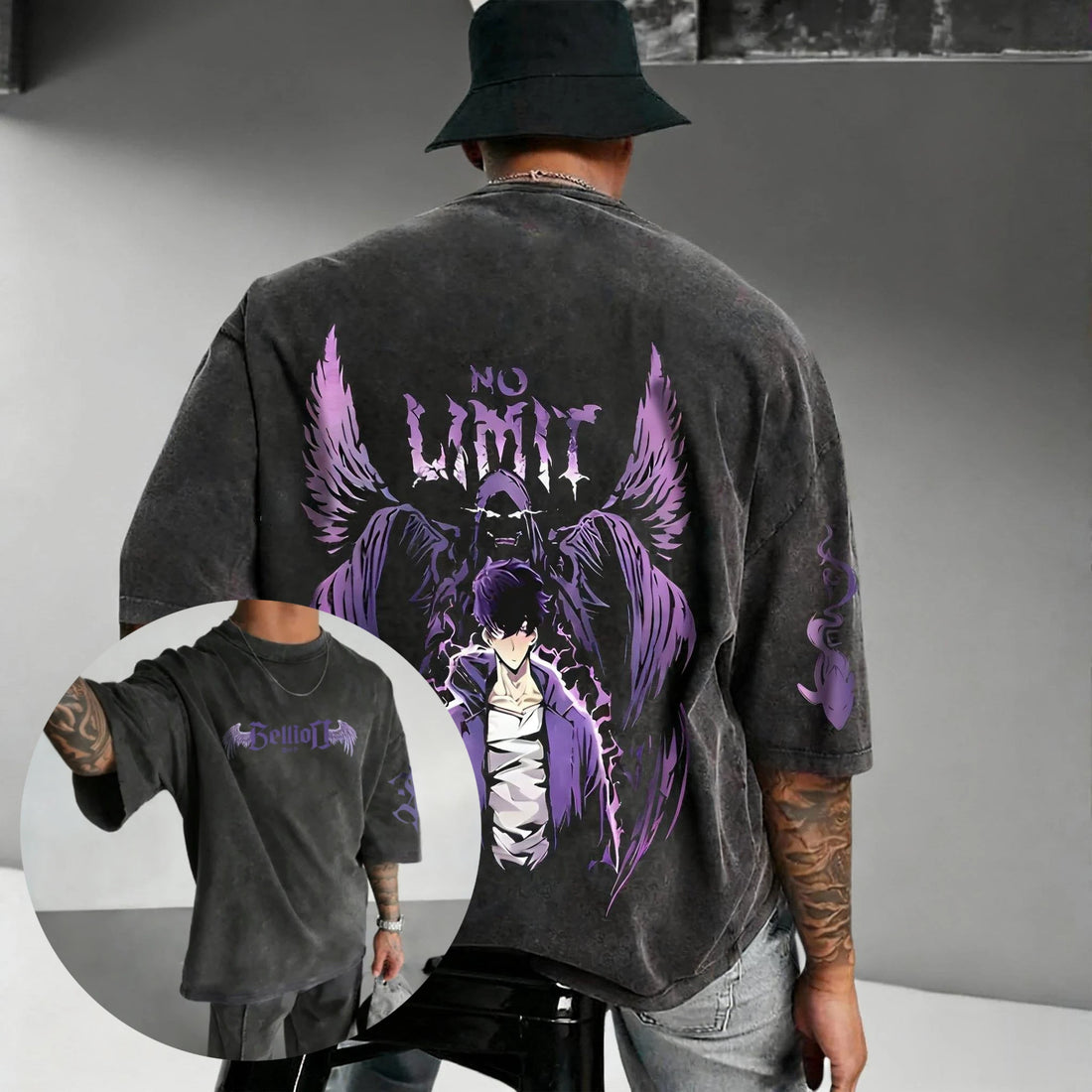 T-Shirt Solo Leveling No Limit