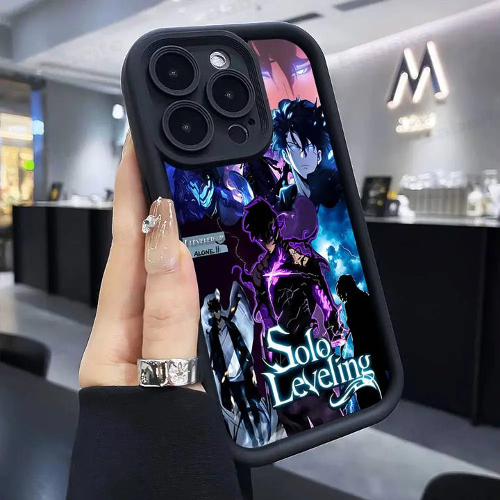 Coque iPhone Solo Leveling Formes Sung Jin-Woo