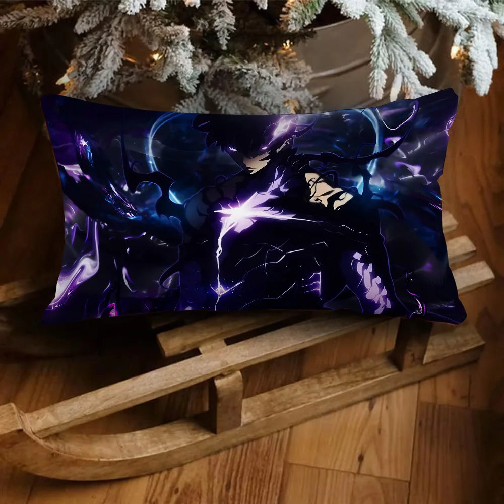 Housse De Coussin Rectangulaire Solo Leveling Transformation