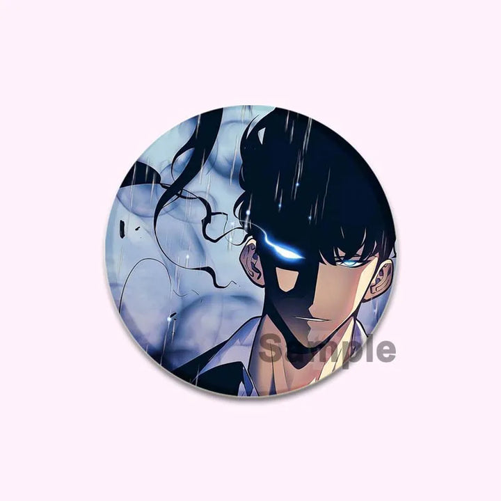 Broche Solo Leveling Shadow Monarch