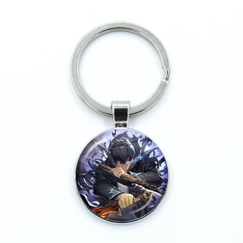 Porte-clés Solo Leveling Rond