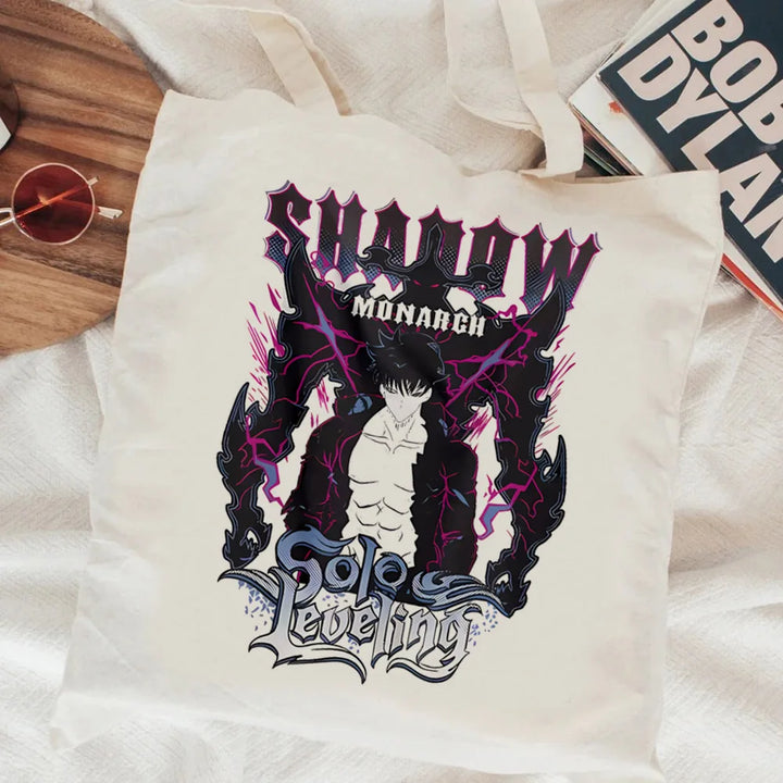Tote Bag Solo Leveling Sung Jin-Woo Torse Nue