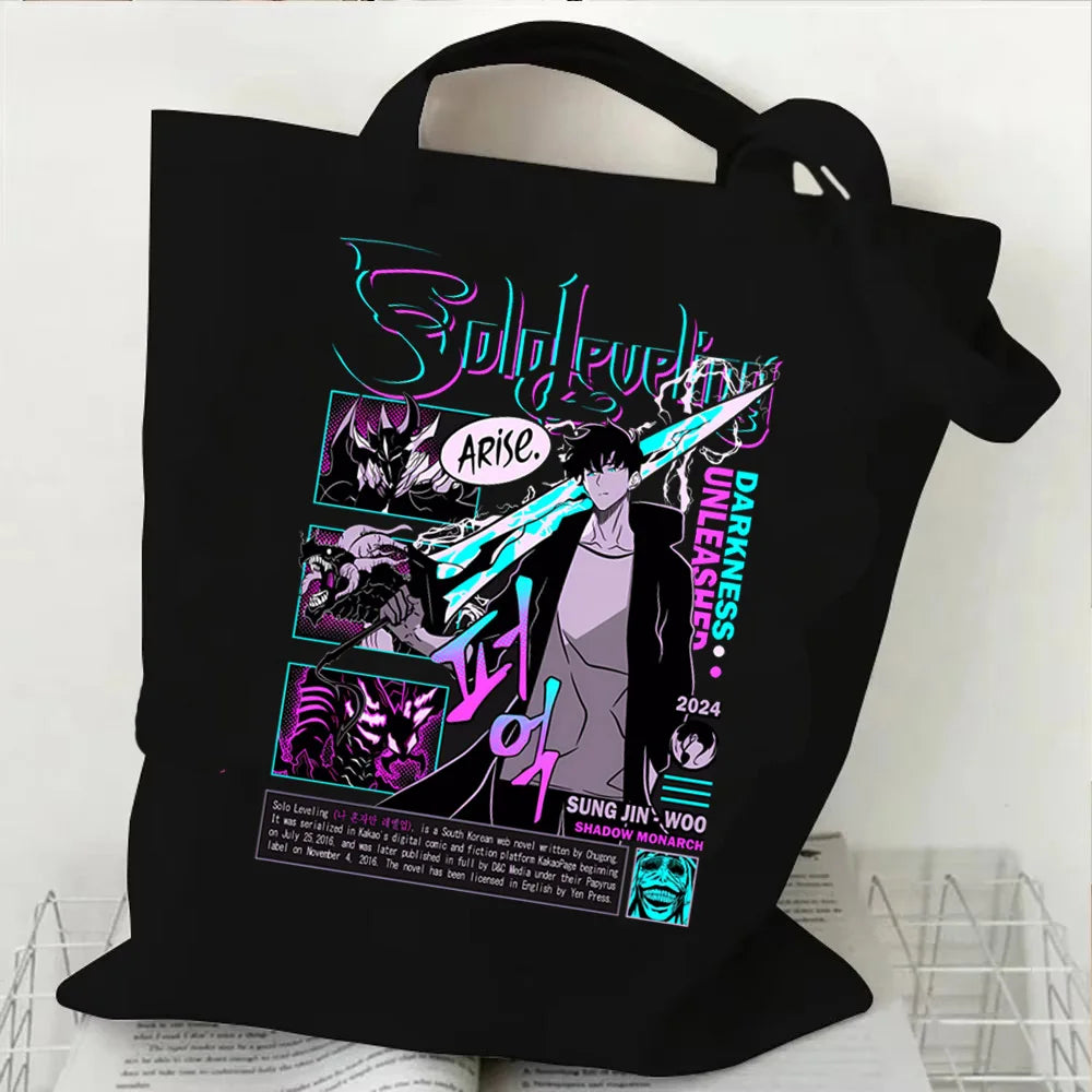 Tote Bag Solo Leveling Manhwa