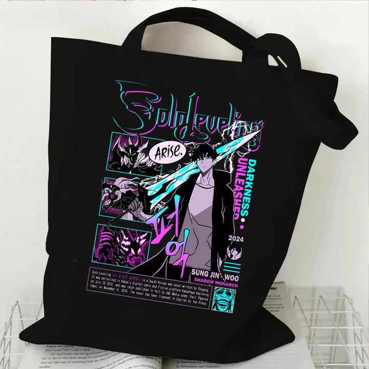 Tote Bag Solo Leveling Manhwa