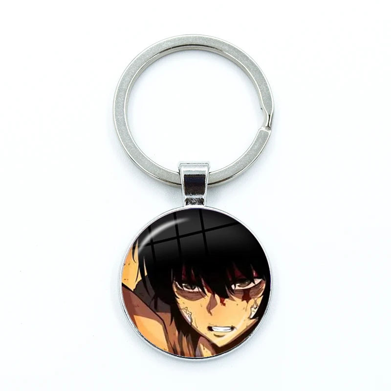 Porte-clés Solo Leveling Rond