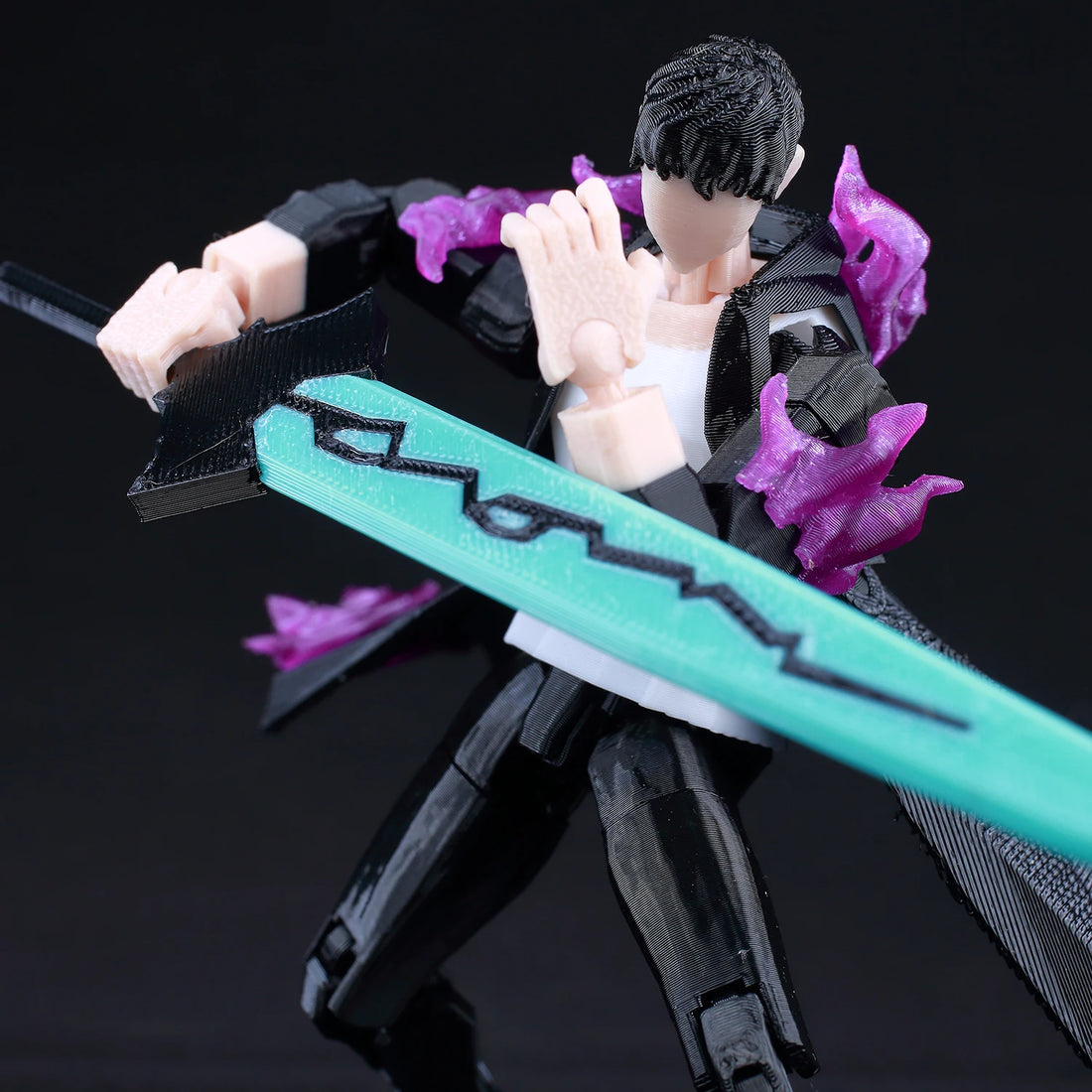Figurine Solo Leveling Sung Jin-Woo 3D