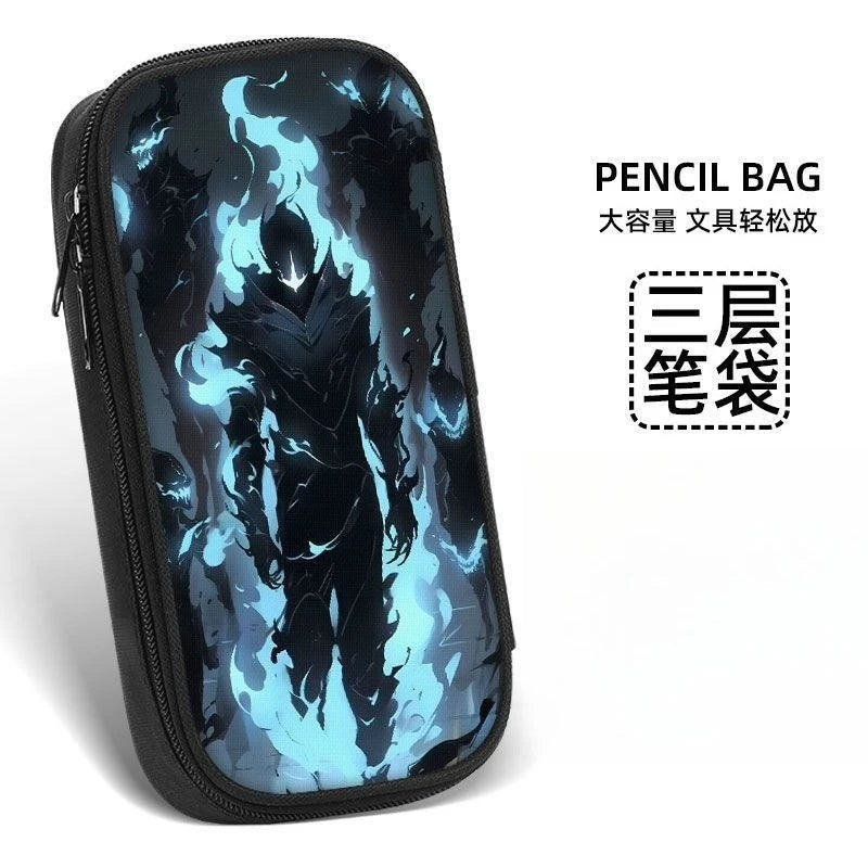 Trousse Solo Leveling Sung Jin Woo Aura Bleu