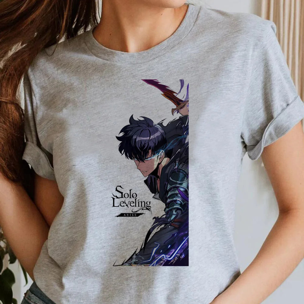 T-shirt Femme Solo Leveling Sung Jin-Woo