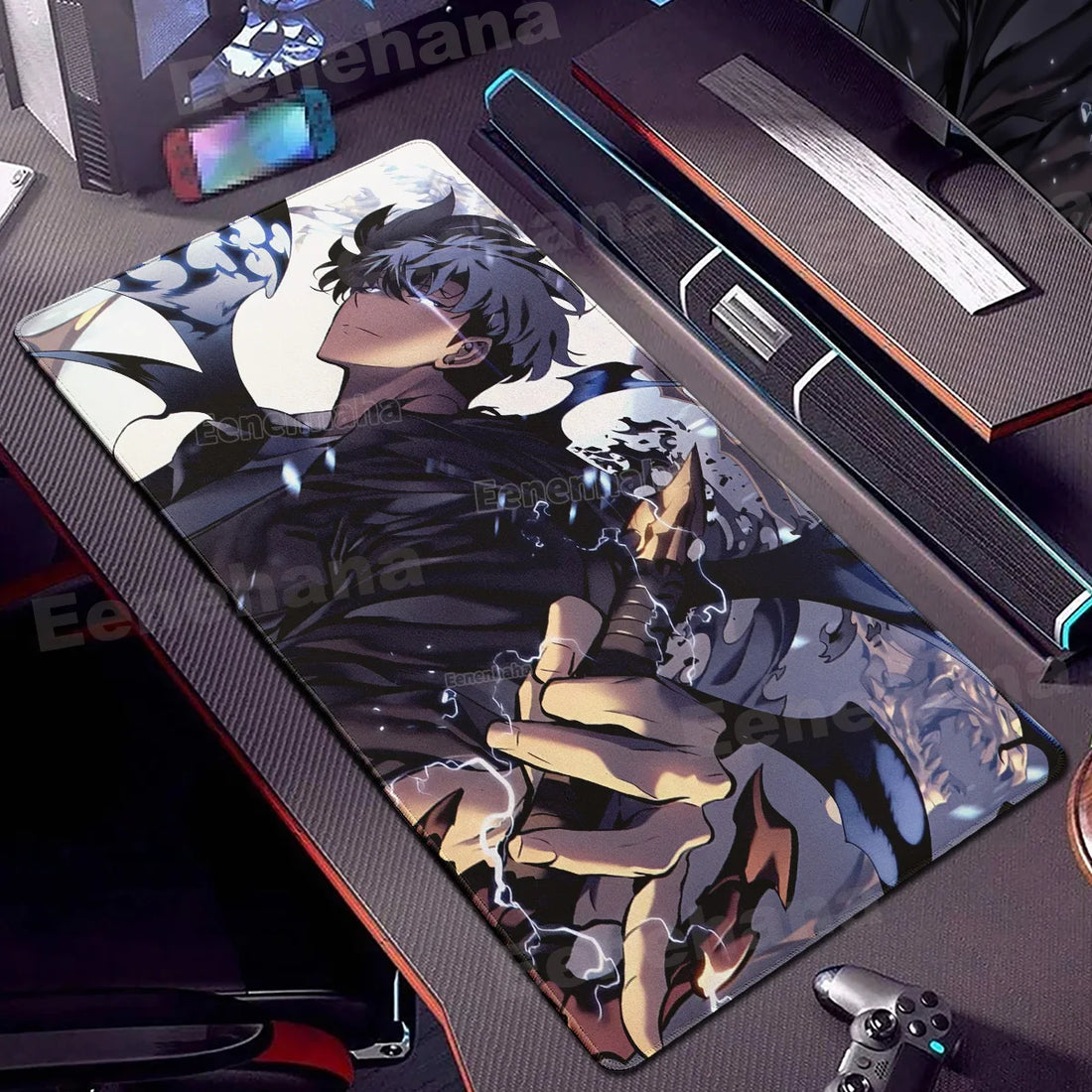 Tapis de Souris Solo Leveling Blanc