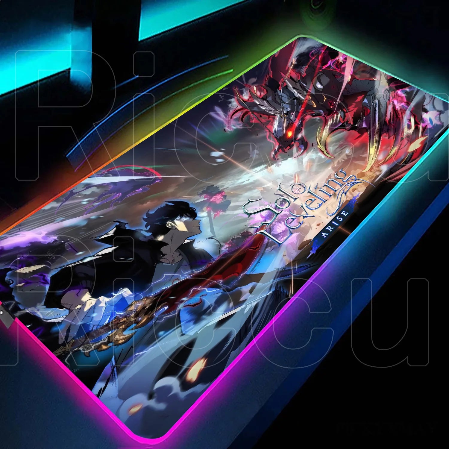 Tapis de Souris Solo Leveling RGB