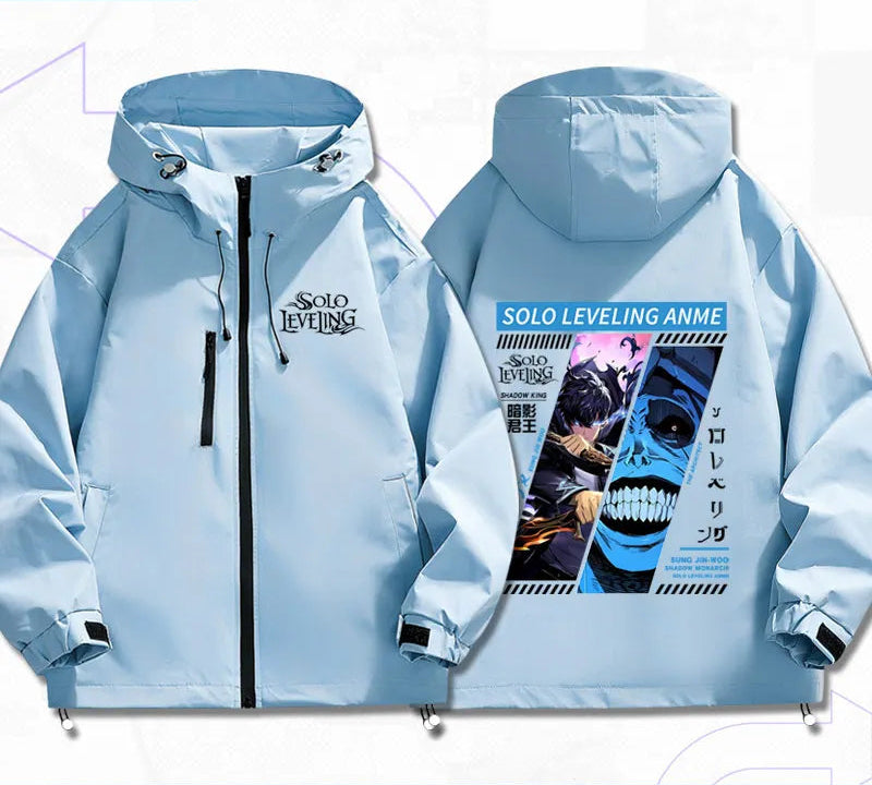 Veste Solo Leveling Bleu
