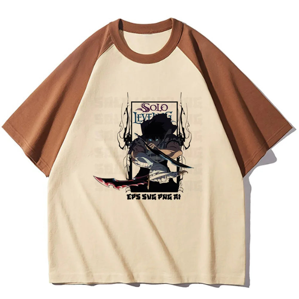 T-shirt Femme Solo Leveling Vintage