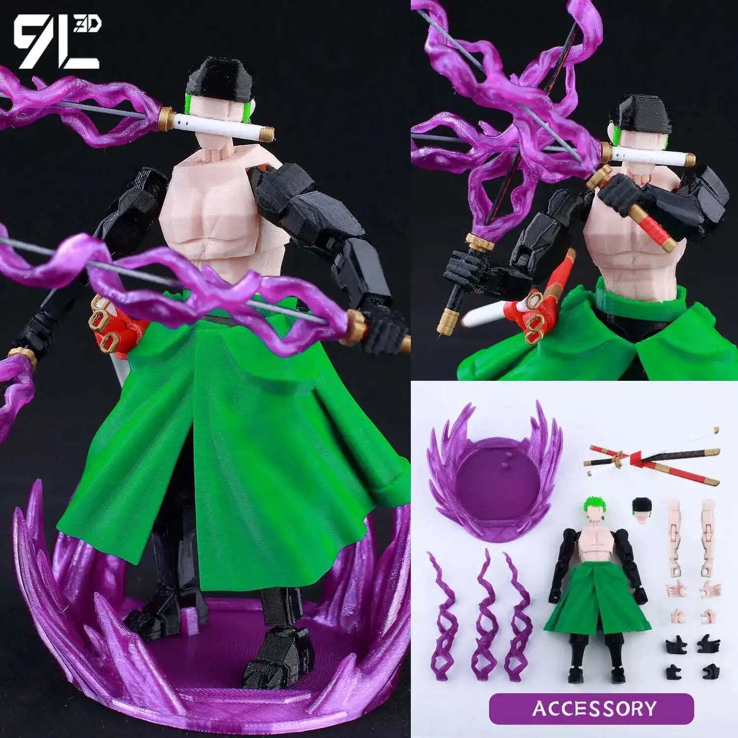 Figurine Solo Leveling Sung Jin-Woo 3D