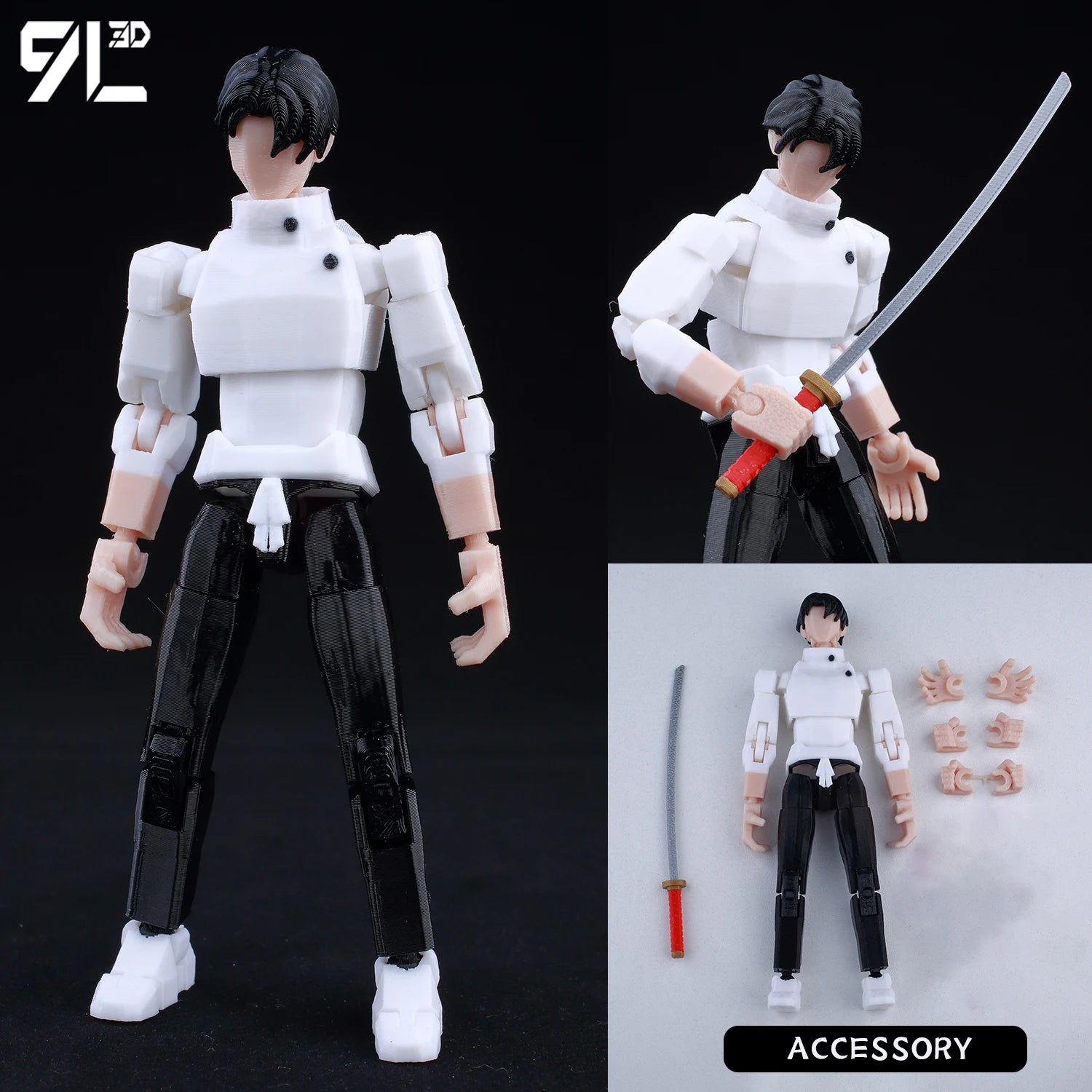 Figurine Solo Leveling Sung Jin-Woo 3D