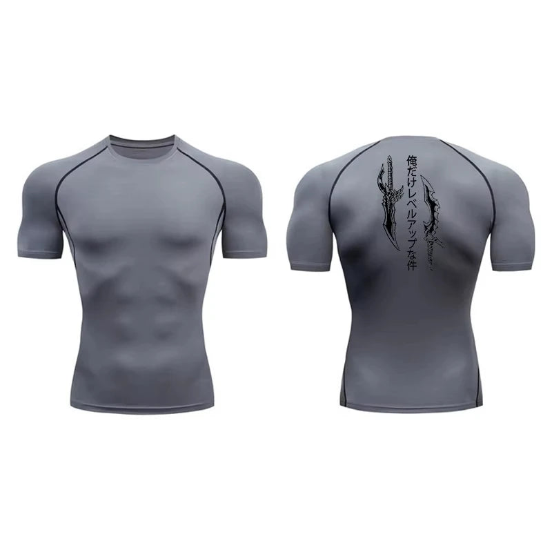 T-shirt de Compression Solo Leveling Dagues