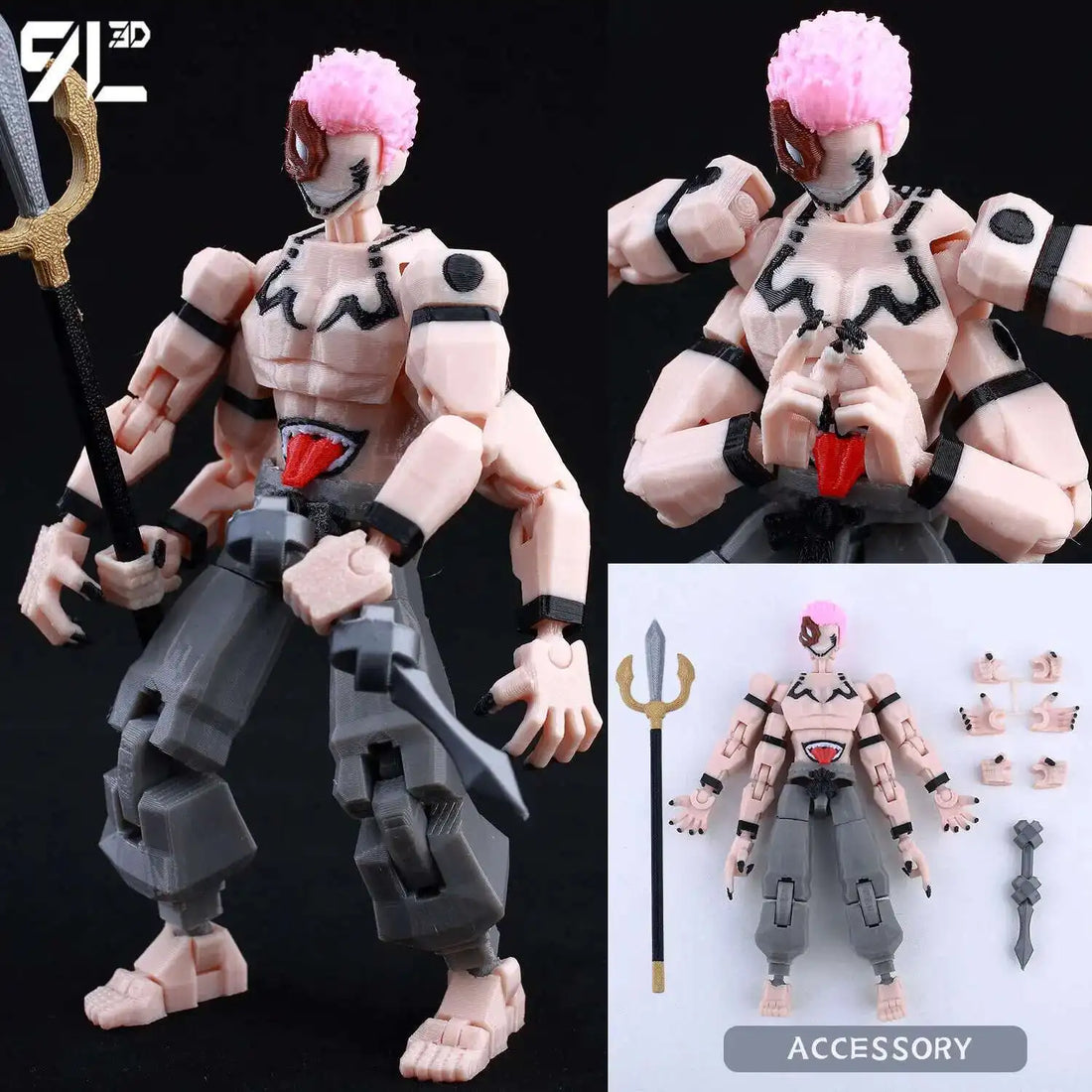 Figurine Solo Leveling Sung Jin-Woo 3D