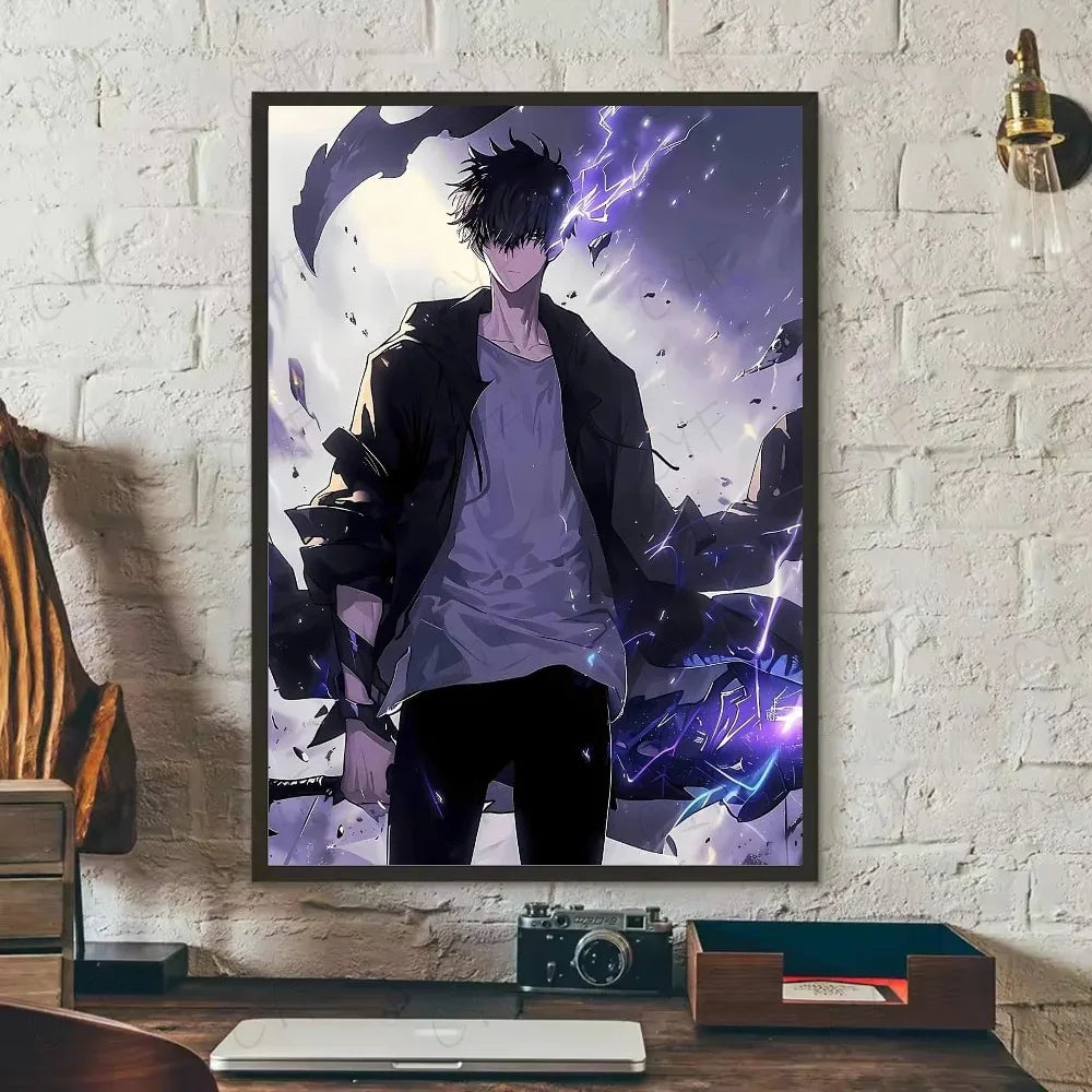 Poster Solo Leveling Manhwa