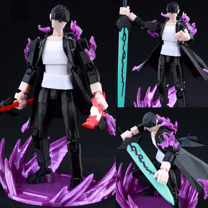 Figurine Solo Leveling Sung Jin-Woo 3D