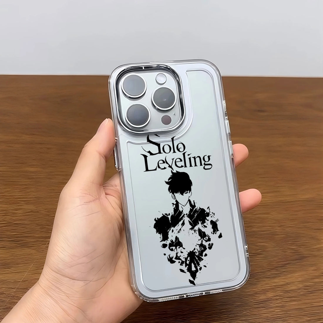 Coque iPhone Solo Leveling Minimaliste