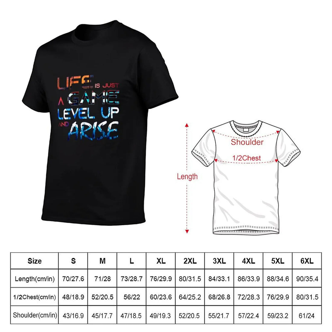 T-shirt Solo Leveling Gamer