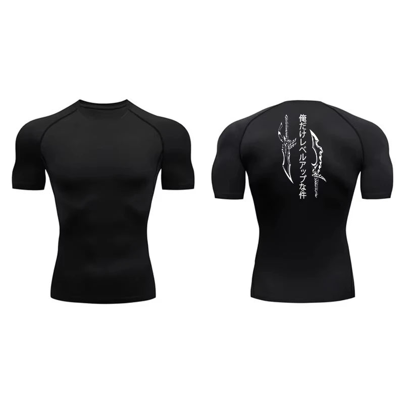 T-shirt de Compression Solo Leveling