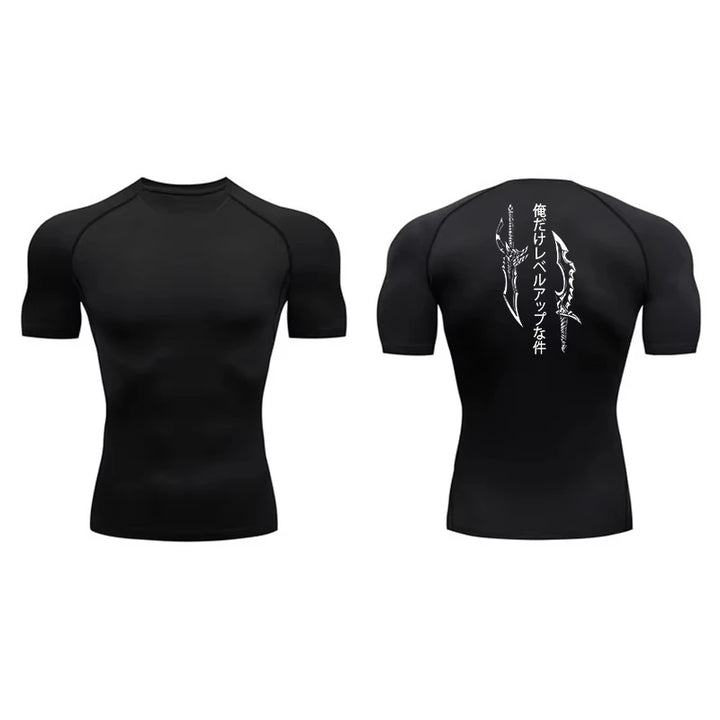 T-shirt de Compression Solo Leveling